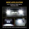 AUXITO 2*1156 LED Reverse Back Up Turn Tail Brake Light Signal Bulbs 6000K White