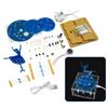 Music Box Making Material Soldering Practice Project Kit Ballet Girl with LED Lights Crafting for