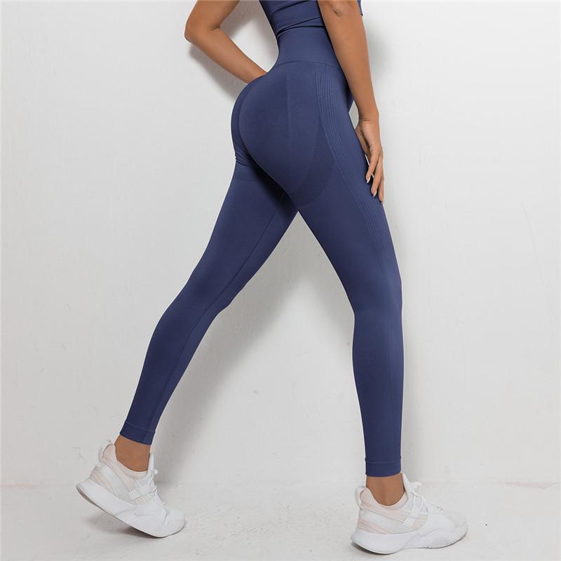 Бесшовные штаны для йоги Auroth, женские леггинсы для фитнеса, колготки с высокой талией, персиковые бедра, леггинсы для бега в тренажерном зале