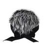 Wig Hat Artificial Wig Headband Funny Short Hair Wig Hat for Men Women All Seasons