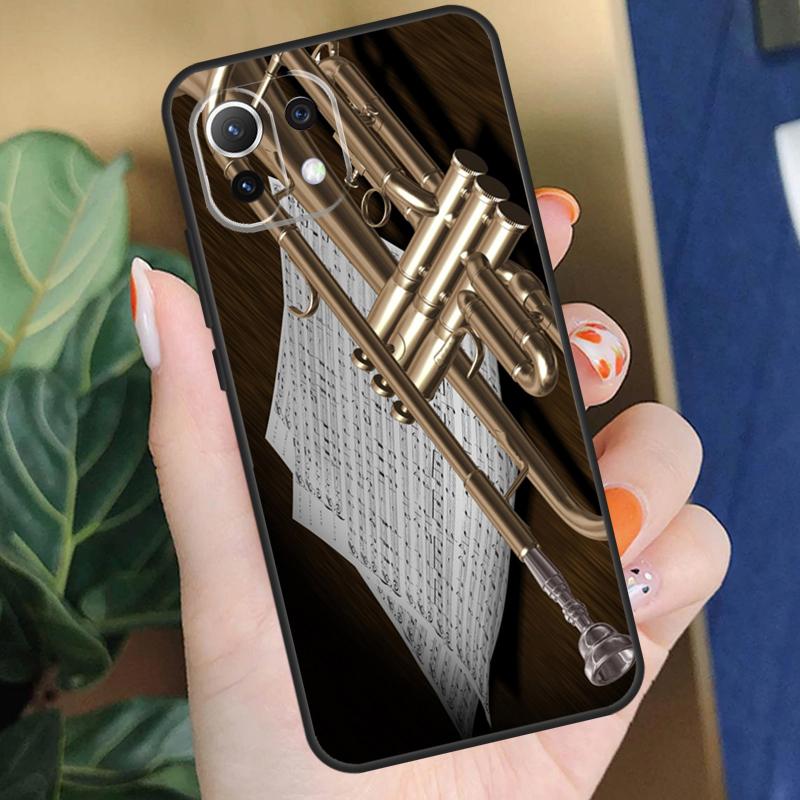 Кейс для духовых инструментов Пикколо-труба Для Xiaomi 15 14 Ultra 13T 14T 15T Pro 17 Pro Max POCO F8 F7 F5 F6 X5 X6 X7 Pro Чехол