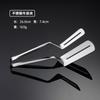 Square Head 304 Stainless Steel Steak Clip Food Tongs Wide Tail Meat Salad Bread Roast Clamp BBQ Anti-scald Kitchen Accessories