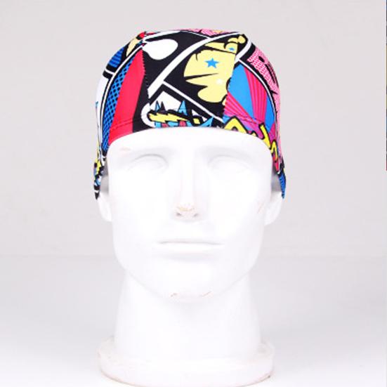 Шапочка для плавания Дышащая ткань Изысканный узор Высокоэластичная Быстросохнущая Устойчивая к разрывам Защитная Полиэстер Унисекс Принт Шапочка для плавания Спортивная