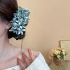 Colorful Hanfu Hair Clip Cloth Ponytail Holder Sweet Flower Hairpin  Girls