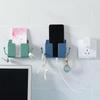 Adhesive Wall-Mount Phone Charging and Remote Holder