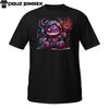 Demonic Plush Mage T-Shirt | Gothic Flame Wizard Monster | Creepy Cute Tee