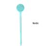 Silicone Double-Sided Bath Brush - Soft Long Handle for Comfortable Adult & Child Back Massage with Free Shipping