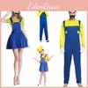 Halloween Cosplay Costume For Kids And Adults Super Mario Outfit In Various Colors