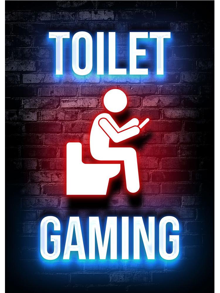 Neon Design Gamepad Game Quote Posters Canvas Painting VR Gaming Girl Wall Art Picture Gamer Boy Room Home Decoration No LED