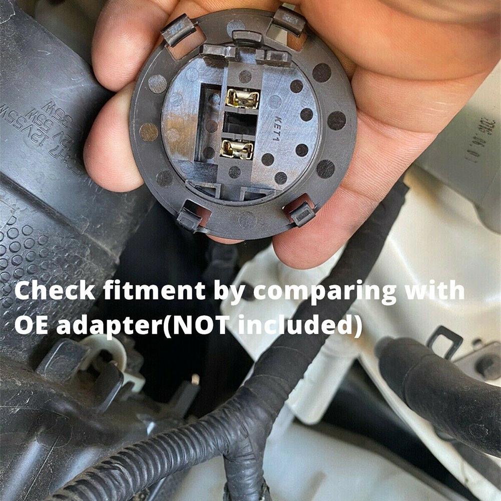 H7 Adapter Holder Base HID Headlight Bulb Practical