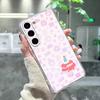 Милый Чехол-Телефон E-Eggy P-Party Для Samsung Galaxy A91,80,73,72 ,71,53,52,32 ,31,22,21s,20,Прозрачный Чехол