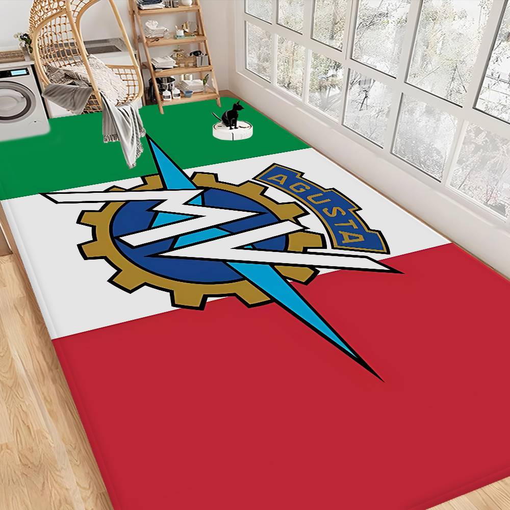 M-MV Agusta Floor Mat Non-Slip Laundry Room Mat Laundry Decor Balcony Child Living Room Bedside Mats