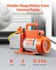 Vacuum Pump 9 CFM HVAC 2 Stage Rotary Vane Vacuum Pump Oil Included