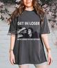 Get In Loser We're Going To The Cottage Graphic Tee, Retro Statement Shirt
