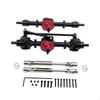 1/12 RC Front Rear Axle Assembly Car Accessory Modified Easy to Install with Drive Shaft