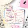 seimeinoki Clear Transparent Relaxed Life Silicone Transparent For Diary DIY Stamp Block For Stamps, Stamps, Patterns, Material, Stamps, Making,
