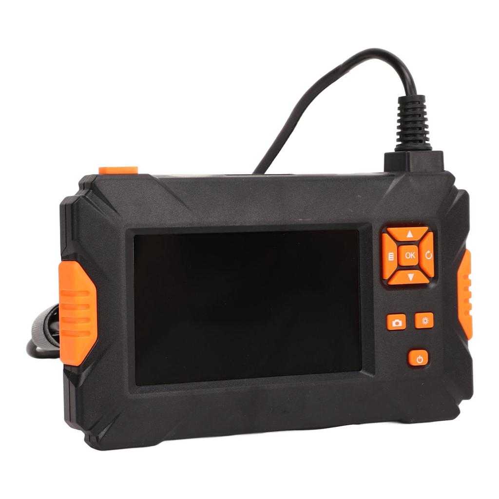 Endoscope Camera 4.3in LCD Display 5m Cable 360 Degrees Rotation 3.9mm Lens Borescope for Maintenance