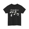 Футболка Slowdive 90-х Группа Shoegaze Фото Графика Летняя Мужская и Женская Свободная и Дышащая Футболка Топ