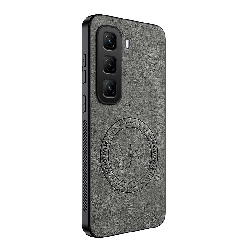 Магнитный чехол для телефона Infinix Hot 50 для Infinix Hot 50 Pro Plus Чехол из овечьей кожи Hot 50 Pro Мягкий ударопрочный из овечьей кожи