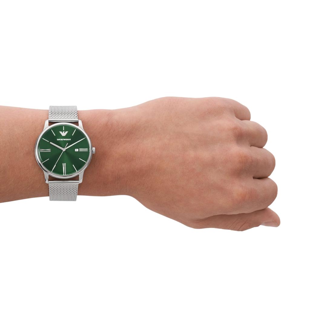Armani Swiss Watch MINIMALIST AR11578 Silver [Emporio Made] Мужские