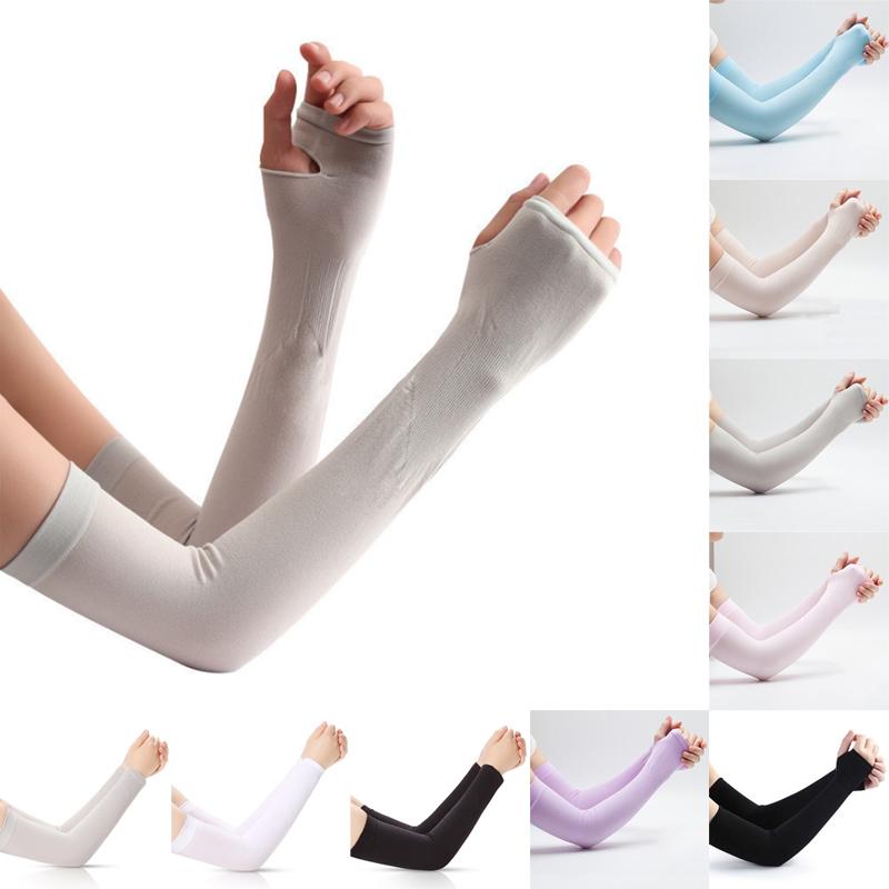1 Pair Sunscreen Sleeve Sport Arm Cover Summer Arm Sleeve Outdoor Ice Sleeves Cycling