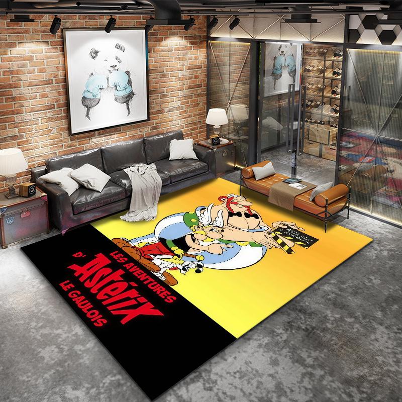 Asterix Carpet Rug for Living Room Bedroom Home Sofa Decoration,Kids play Nonslip Floor Mat