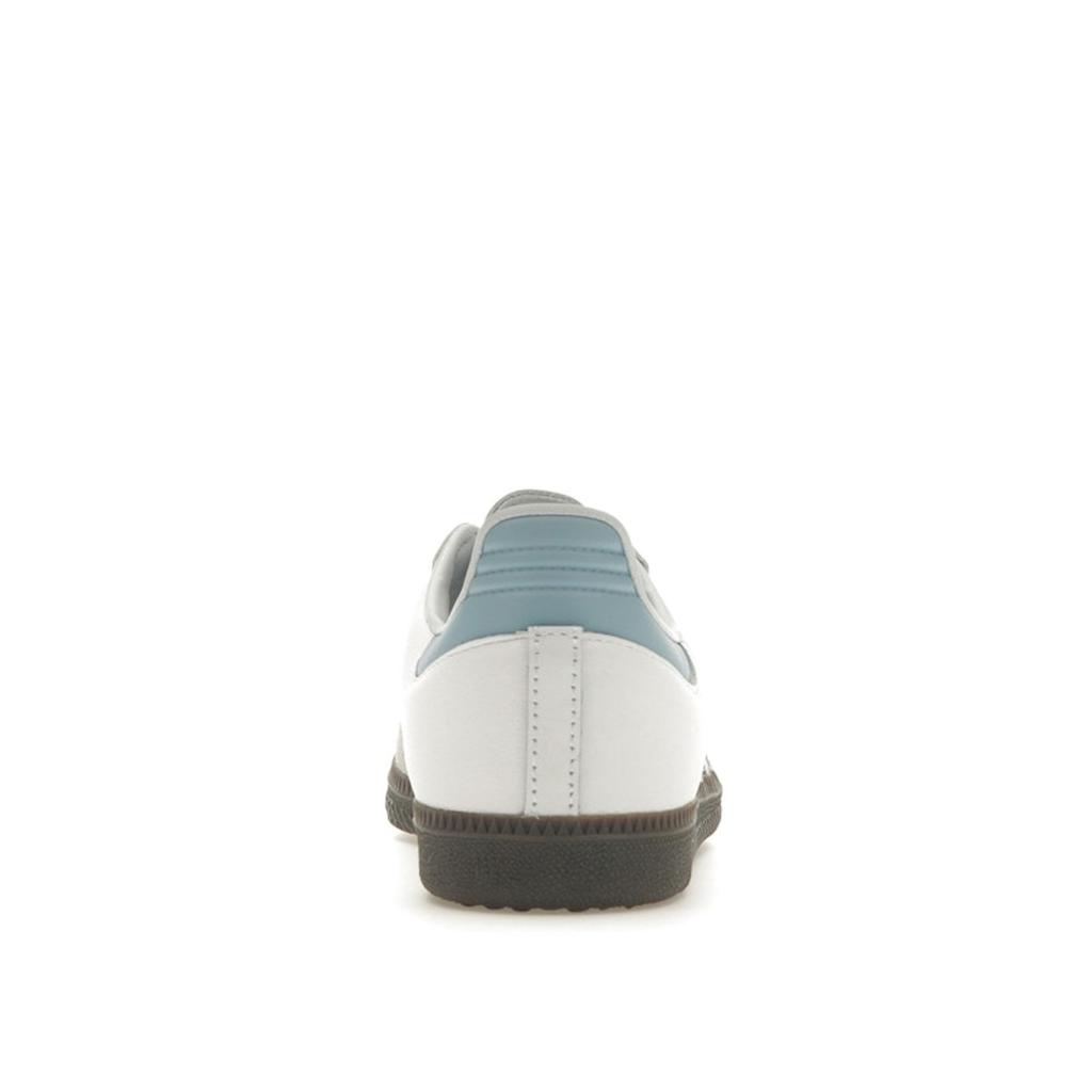 Adidas Кроссовки унисекс Samba OG White Halo Blue Core-White Gum-5 ID2055