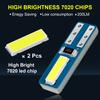 2Pcs T5 Led Bulb W3W W1.2W Led Canbus Car Interior Lights Dashboard Warming Indicator Wedge Auto Instrument Lamp
