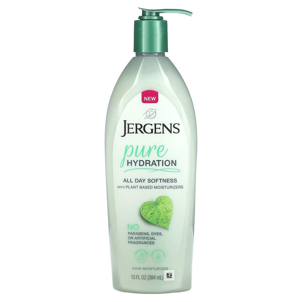 Jergens, Чистое увлажнение, 13 жидких унций (384 мл)