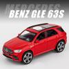 1/32 масштаб Benz AMG GLE 63S внедорожник игрушечный автомобиль, литая под давлением модель автомобиля с откидной спинкой со светом и звуком игрушечный транспорт для детей и мальчиков