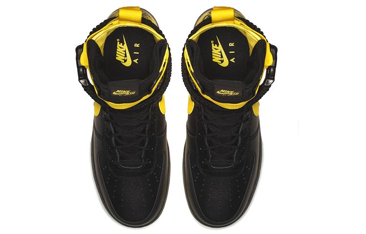 Nike Sf Air Force 1 High Черный Динамичный Желтый AR1955-001