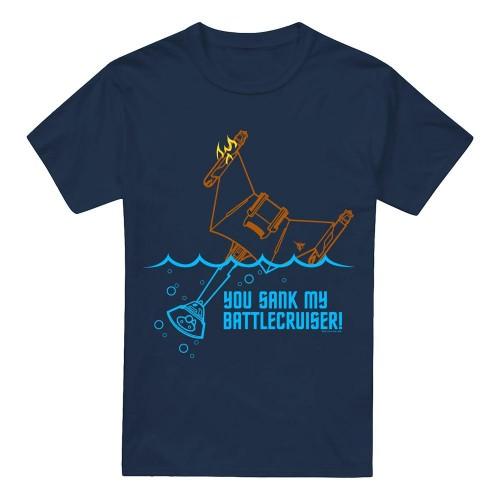 Star Trek Mens Battlecruiser T-Shirt