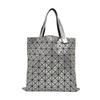 [Б/У] Сумка-тоут геометрическая Prism Large Silver, специальный материал - Очень хорошее состояние #PK5XME