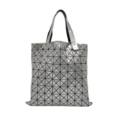 [Б/У] Сумка-тоут геометрическая Prism Large Silver, специальный материал - Очень хорошее состояние #PK5XME