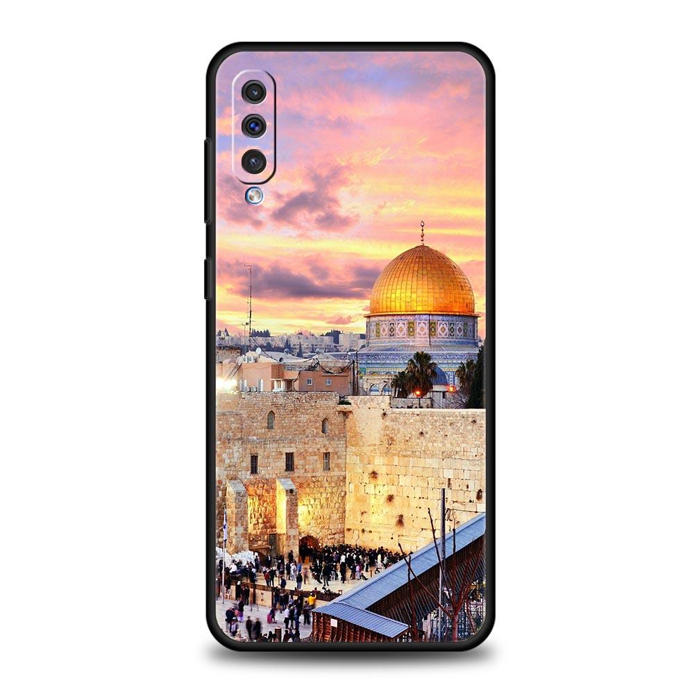 Чехол для телефона Иерусалим для Samsung A54 A52 A24 A14 A50 A70 A10 A40 A20S A20E A06 A12 A22 A34 A42 A32 5G A04s A16