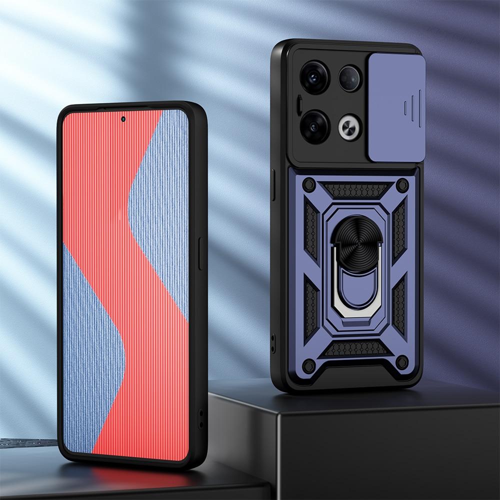 For Keysion Shockproof Case Oppo Reno 8 Pro 8 Z 5g 8 Lite Push Pull Camera Protection Ring Phone Cover For Oppo Reno8 Pro Plus
