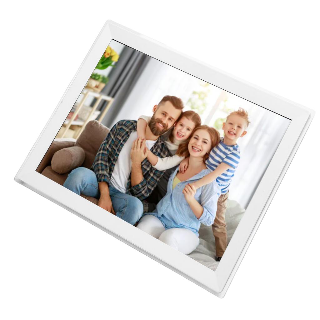 Digital Picture Frame 15 Inch HD Touch Screen 32GB Auto Rotate Wall Mountable WiFi Smart Photo Frame with APP for Photo