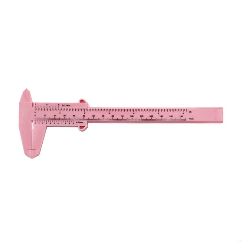 Plastic Vernier Caliper 150mm Length Double Marking For Students Hobbyists