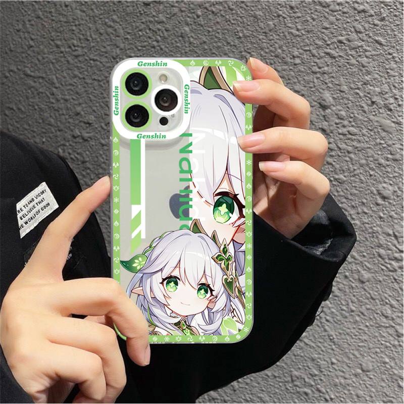Чехол для телефона Genshin Impact в стиле аниме для iPhone 11 12 13 Mini Pro Max 14 Pro Max Чехол корпус