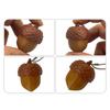 3D Printed Acorn Screen Tapper Keychain Smooth Surface Lightweight Mobile Gaming Accessory for Daily Bag Decor