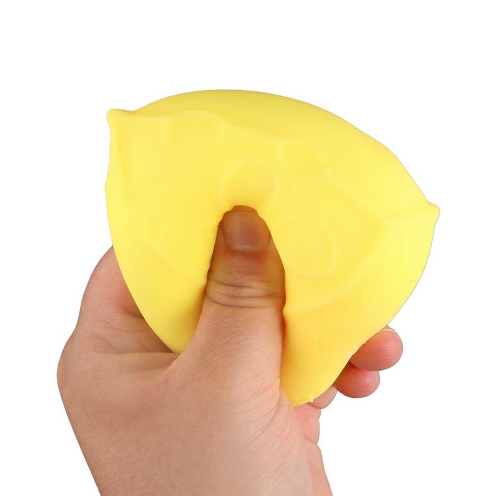 Sensory Toys Slow Rebound Stress Relief Toys Flexible Material Cheese Squeeze Toy Vent Toys Party