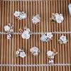 DIY Hairpin Accessories Flatback Pearl Buttons Flower Buckle Apparel Sewing Rhinestone Button
