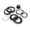 Bicycle Front Fork Bowl Set Aluminum Alloy Dual Bearings Mountain Bike Headset Spacers for 44‑56mm Tapered Head Tube