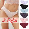 3PCS/set Cotton Panties for Women Ladies Comfortable Underpants Female Solid Color Underwear Girl Intimates Panty M-XL