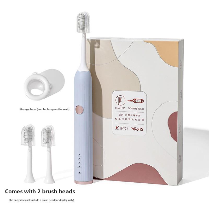 Electric Toothbrush, Couple Rechargeable Automatic Intelligent Adult Soft-bristled Sonic Toothbrush