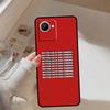 Red Doodles Aesthetics Quotes For Realme GT 7 Pro 5 GT 6 6T C67 C61 C55 C53 C51 C21Y C25S C75 10 11 12 13 14 Pro Plus Case