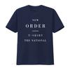 Футболка New Order The National Размер X Large Винтажная Растягивающаяся Дизайнерская Одежда Удобная Универсальная Дышащая Стильная