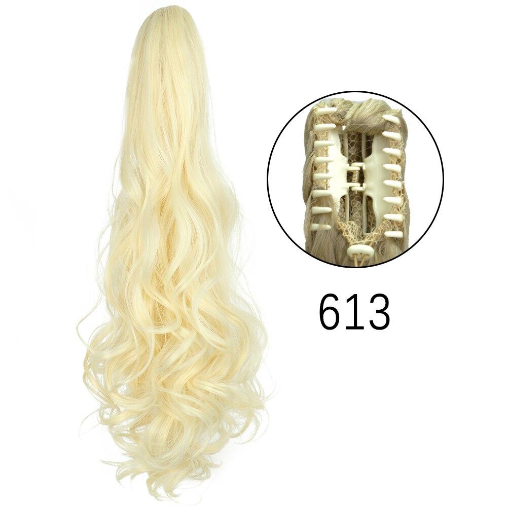 MISS WIG 24-дюймовый прямой хвостик для наращивания волос для женщин, черный, коричневый, из синтетического волокна, длинный конский хвост, шиньон