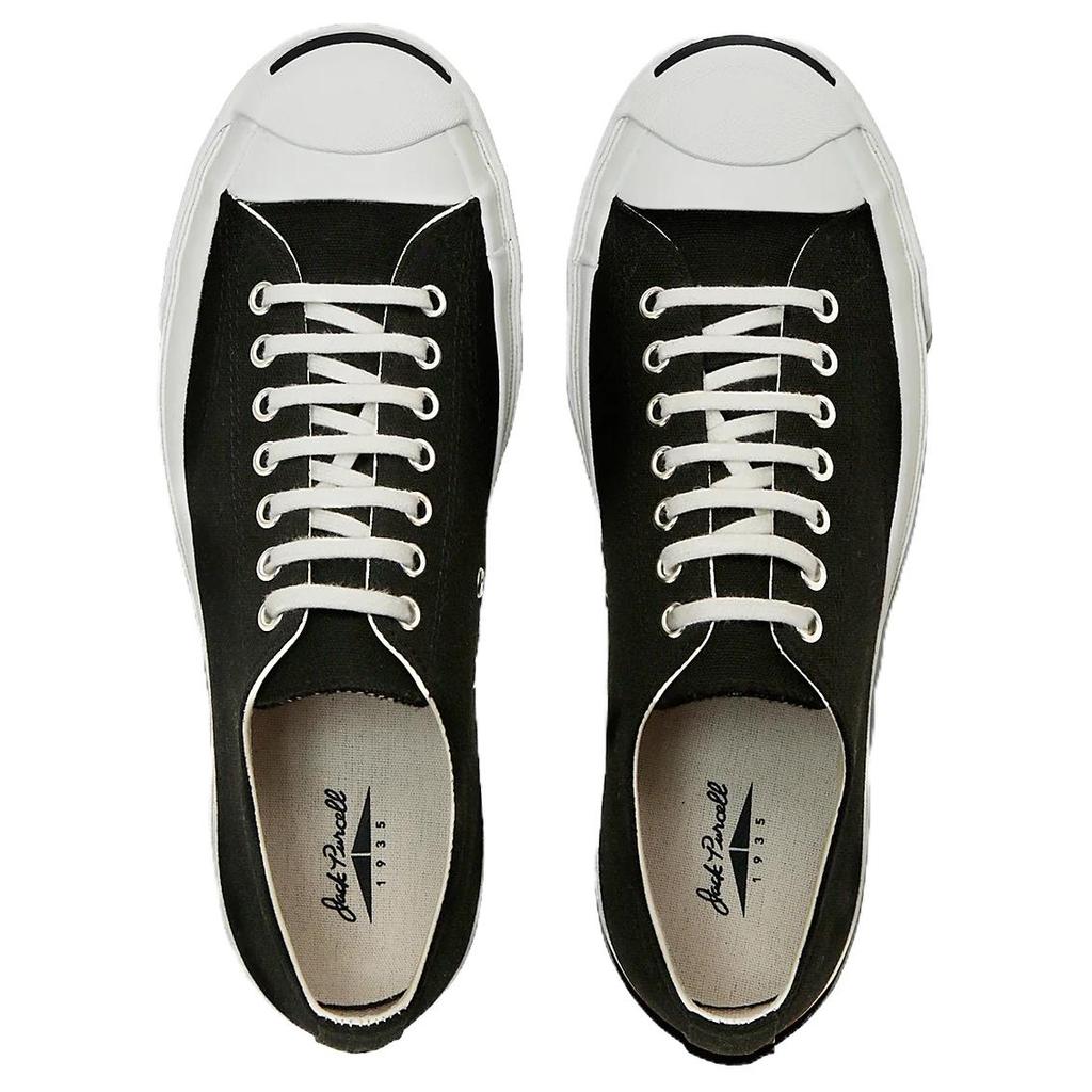 Converse Jack Purcell 1935 Универсальные Удобные Прочные Низкие парусиновые кеды Унисекс кеды Черные 33301391