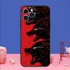 Чехол для телефона «Волк» для iPhone Samsung Galaxy Redmi Xiaomi Oppo OnePlus Note SA 7 8 9 10 11 12 13 14 20 21 22 23 53 54 Pro Max Plus Ultra TPU Soft
